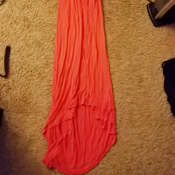 Matty M Red Maxi Dress - Picture 2 of 2